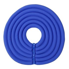 Cat Recovery Collar 8 Colors Pet Neck Cone Adjustable Easy Clean Puppy Kitty Surgery Recovery Collar Anti-bite Cone (Color: Blue, size: 2XL)
