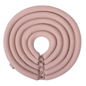 Cat Recovery Collar 8 Colors Pet Neck Cone Adjustable Easy Clean Puppy Kitty Surgery Recovery Collar Anti-bite Cone (Color: Pink, size: Xl)